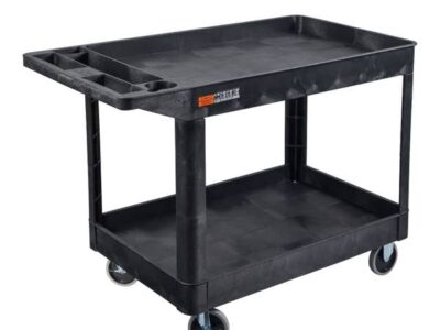 Luxor Two Shelf Heavy Duty Utility cart