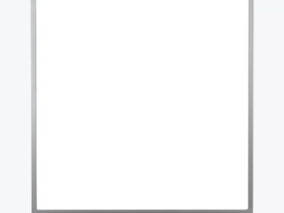 Luxor Wall Mounted Magnetic Whiteboard with Aluminum Frame and Marker Tray 60 x 40