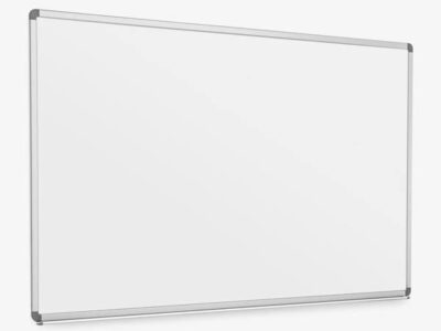 Luxor Wall Mounted Porcelain Whiteboard with Marker Tray 72 x 40