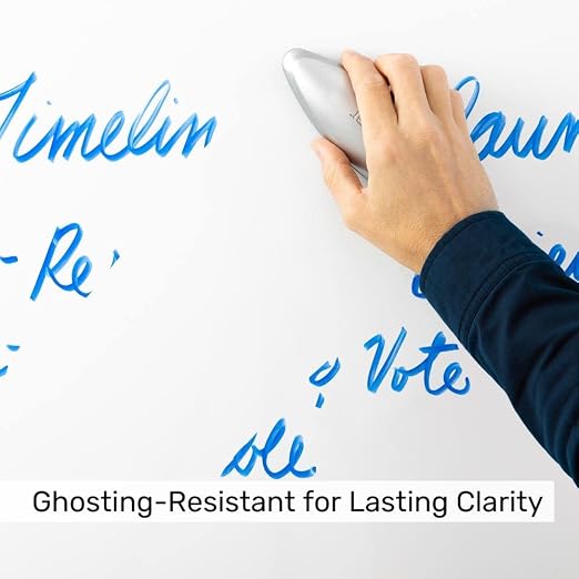 Luxor Wall Mounted Porcelain Whiteboard with Marker Tray – 72 x 404