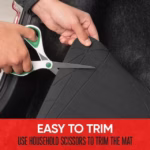 Motor Trend Heavy Duty Premium Universal Rubber Cargo Mat for Trunk