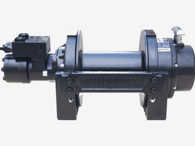 Novawinch HEN15000W Hydraulic Winch, Pneumatic Freespool, Wide Drum
