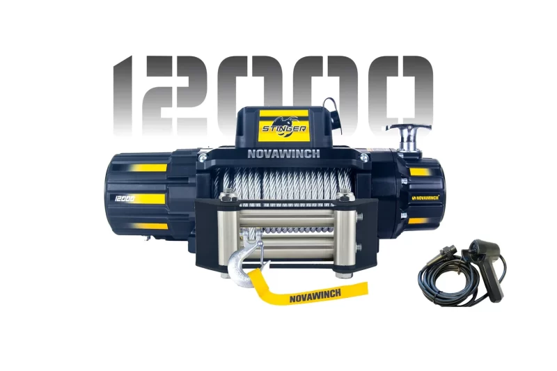 Novawinch Stinger 12,000lb Winch 12v, Wire
