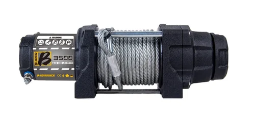 Novawinch Super B 3,500lb Winch, 12v Wire Rope
