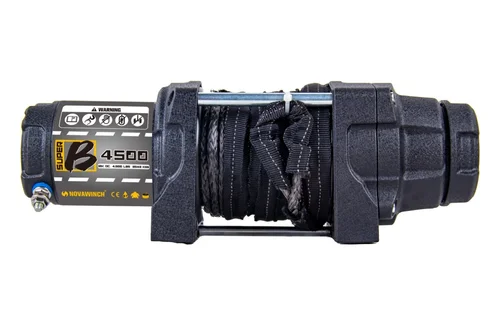 Treuil Novawinch Super B 4,500lb, 12v corde synthétique Treuil Novawinch Super B 4,500lb, 12v corde synthétique
