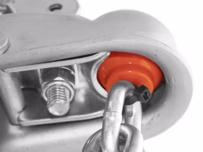 Rightline Gear Anti Theft Coupler Ball & Lock Trailer Hitch