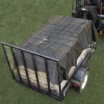 Rightline Gear Weatherproof Truck Bed Cargo Net with Built in Tarp – 10′ x 8′4