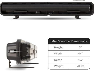 Storm Shell Outdoor Sound Bar Enclosure