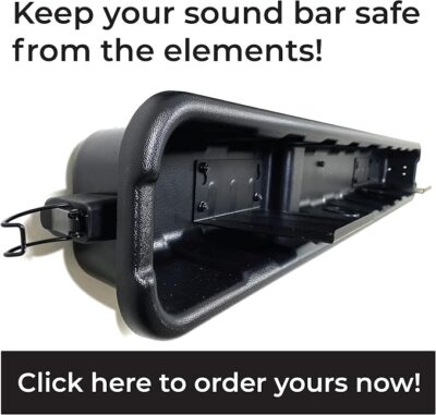 Storm Shell Outdoor Sound Bar Enclosure1