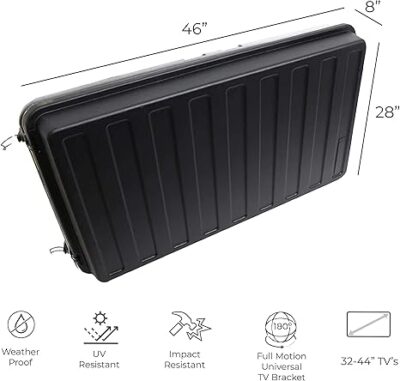 Storm Shell Outdoor TV Enclosure for 32inch – 44inch Screens4 Storm Shell Outdoor TV Enclosure for 32inch – 44inch Screens4