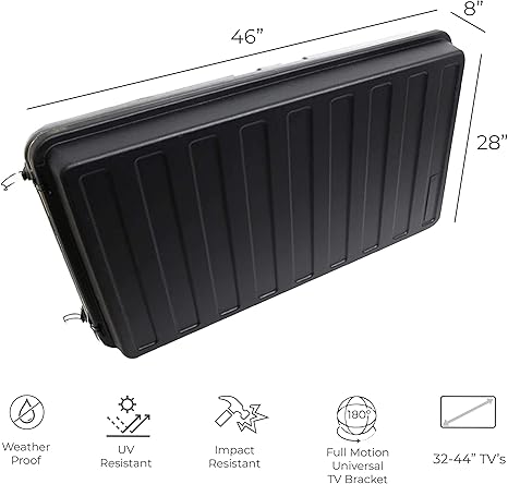 Storm Shell Outdoor TV Enclosure for 32inch – 44inch Screens4