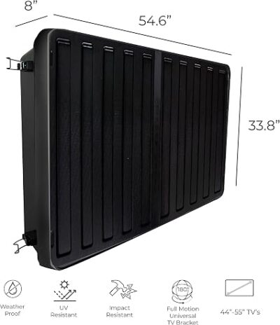 Storm Shell Outdoor TV Enclosure for 45inch – 55inch Screens2 Storm Shell Outdoor TV Enclosure for 45inch – 55inch Screens2