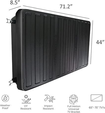 Storm Shell Outdoor TV Enclosure for 65inch – 75inch Screens Storm Shell Outdoor TV Enclosure for 65inch – 75inch Screens