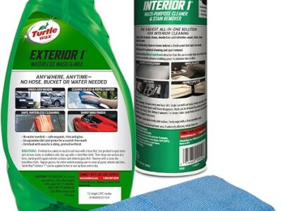 Turtle Wax 3 piece Quick & Easy Interior & Exterior Kit