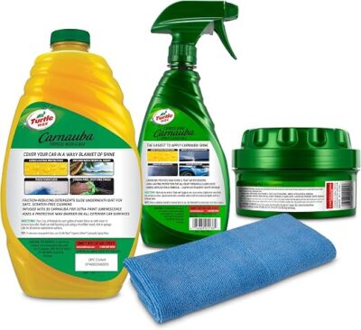 Turtle Wax 4 piece Carnauba Wash & Wax Kit