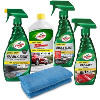 Turtle Wax 4 piece Carnauba Wash & Wax Kit