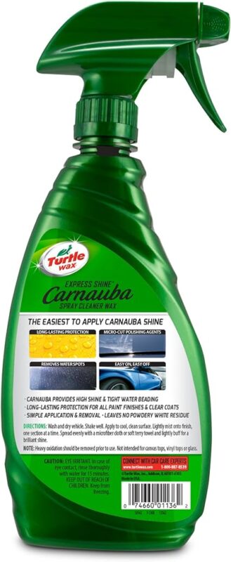 Turtle Wax Express Shine Carnauba Spray Wax1