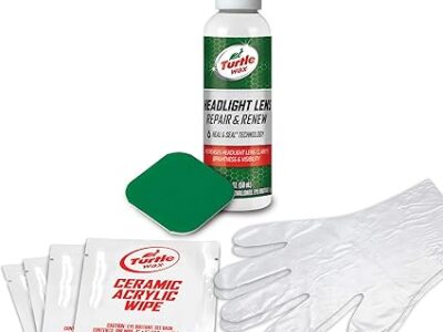 Turtle Wax Headlight Lens Repair & Renew Kit with Heal & Seal Technology
