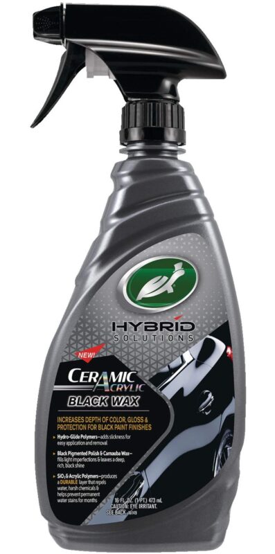 Turtle Wax Hybrid Solutions Ceramic Acrylic Black Spray Wax Turtle Wax Hybrid Solutions Ceramic Acrylic Black Spray Wax