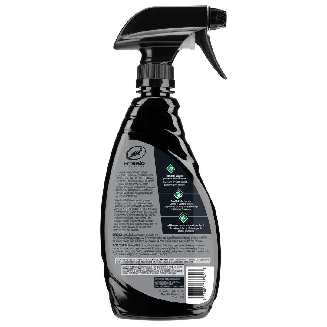 Turtle Wax Hybrid Solutions Ceramic & Graphene Inside Job Spray Cleaner1