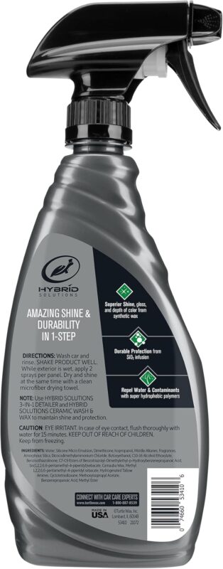 Turtle Wax Hybrid Solutions Ceramic Wet Wax6