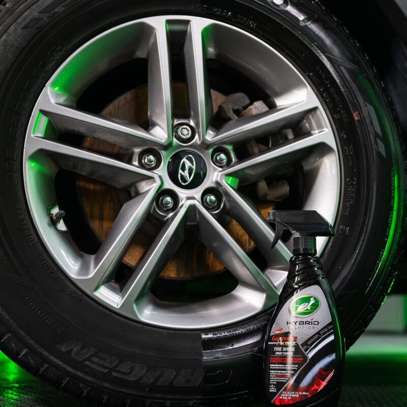 Turtle Wax Hybrid Solutions Graphene Acrylic Tire Shine Spray Coating4