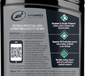 Turtle Wax Hybrid Solutions Graphene Acrylic Trim Restorer5
