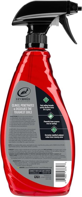 Turtle Wax Hybrid Solutions Hyper Foam Wheel Cleaner & Tire Prep1