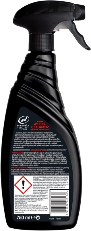 Turtle Wax Hybrid Solutions Pro Wheel Cleaner with Rapid Decon Technology