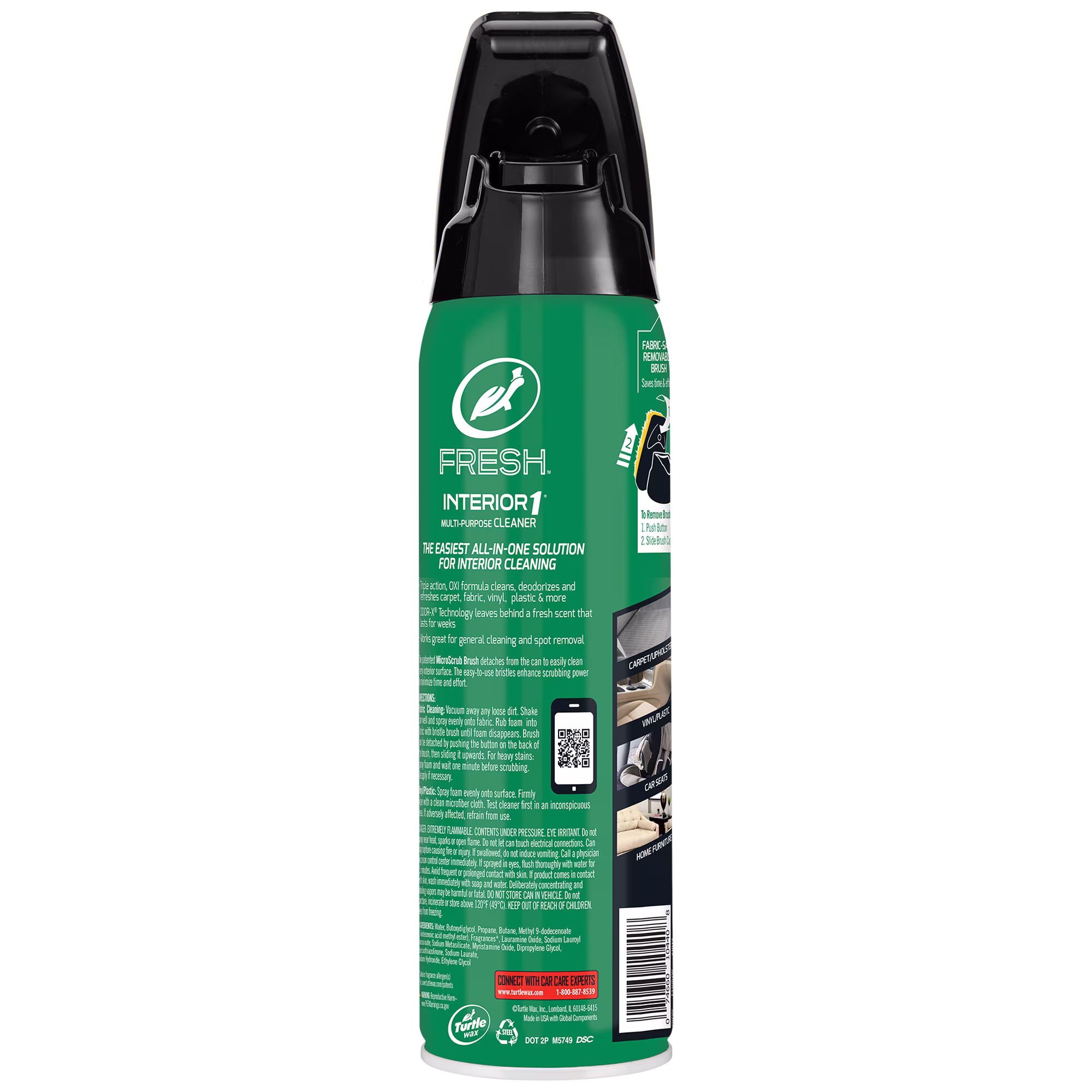 Turtle Wax Interior 1 Multi Purpose Cleaner & Stain Remover with Oxi Power2