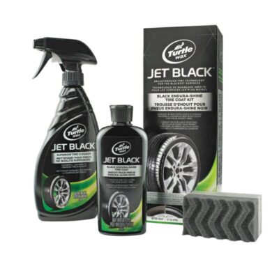 Turtle Wax Jet Black Endura Shine Tire Coat Kit