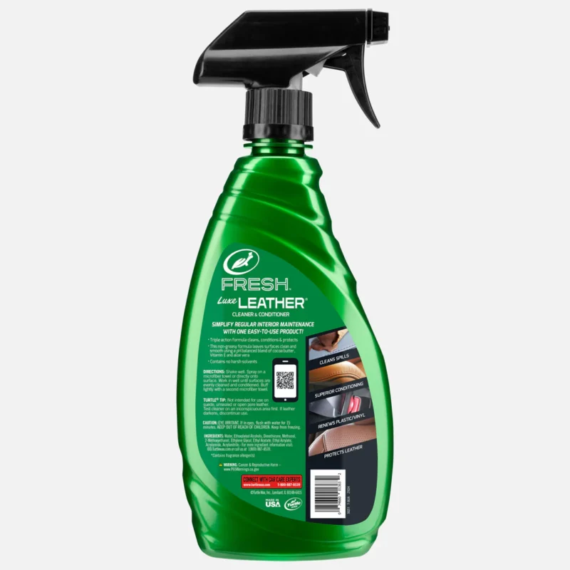 Turtle Wax Luxe Leather Cleaner & Conditioner6