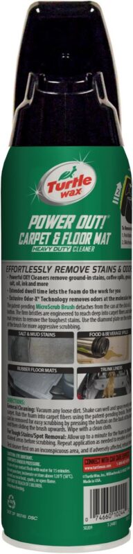 Turtle Wax Power Out Carpet & Mats Heavy Duty Cleaner – 510g2