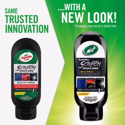 Turtle Wax Scratch Repair & Renew avec la technologie Heal & Seal