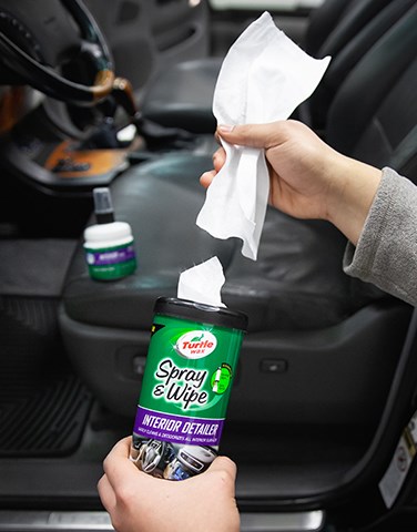 Turtle Wax Spray & Wipe Detailer3