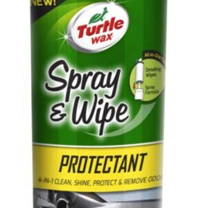Turtle Wax Spray & Wipe Protectant Kit 20 wipes 236ml