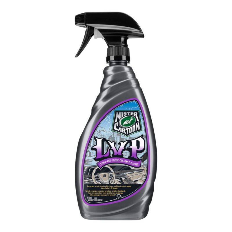 Turtle Wax x Mr. Cartoon Leather Vinyl Plastic Cleaner & Protectant 473ml
