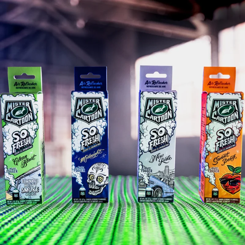 Turtle Wax x Mr. Cartoon New Ride Odor Fogger 57g3