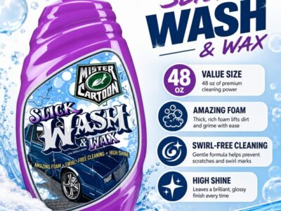 Turtle Wax x Mr. Cartoon Slick Wash & Wax5