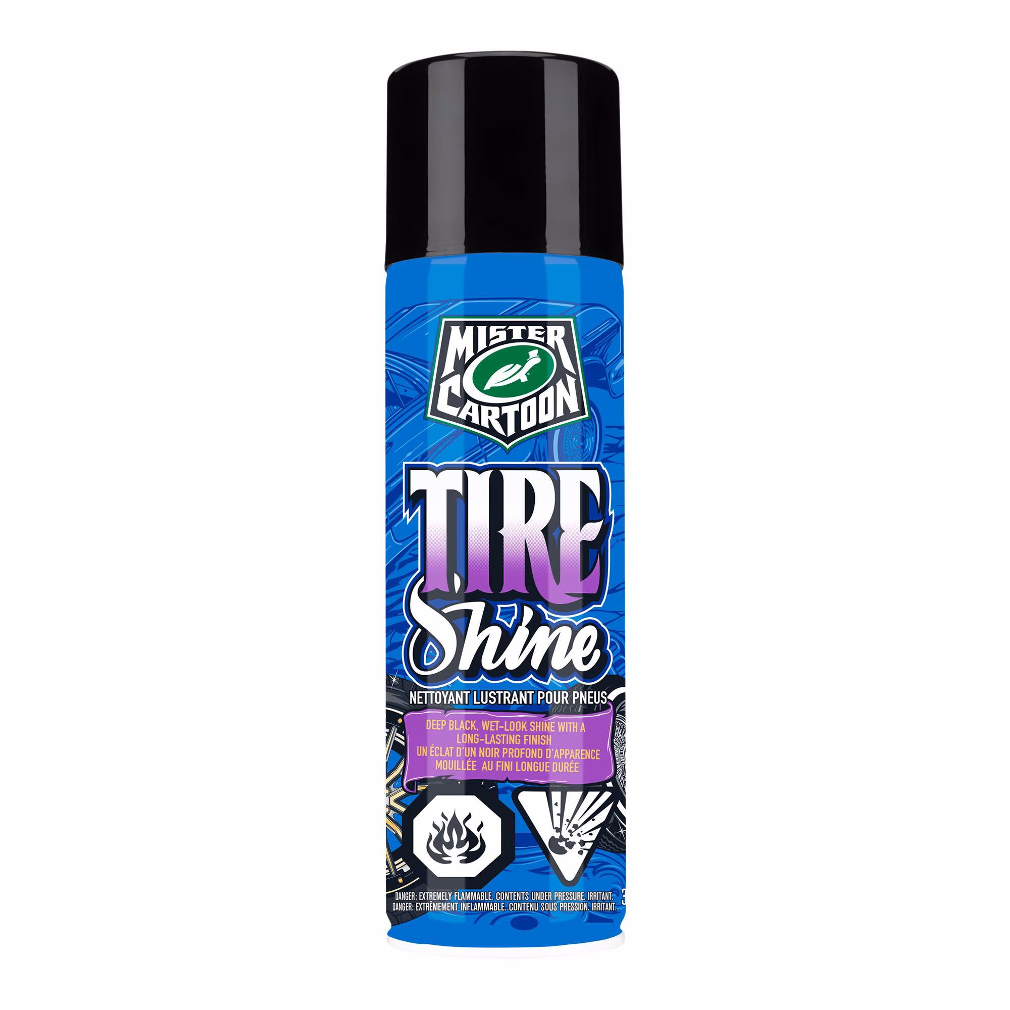 Turtle Wax x Mr. Cartoon Tire Shine Aerosol 396g
