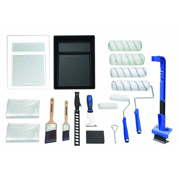 Valughan 21 piece Painting Accessory Kit and Tray Arm Holder (Kit d'accessoires de peinture et support de bras de plateau)