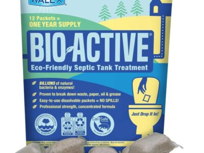 Walex Bio Active Septic Tank Treatment Drop ins 12 pack
