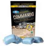 Walex Commando Drop ins Black Holding Tank and Sensor Cleaner 12 pack