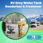Walex Elemonate Drop ins for Grey Water Deodorizing 5 pack Fresh Lemon1