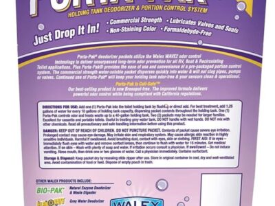 Walex Porta Pak Holding Tank Deodorizer Drop ins for RV and Marine 10 pack Lavender Scent1