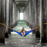 Grand Trunk Double Deluxe Hammock featuring Parachute Nylon and Straps -