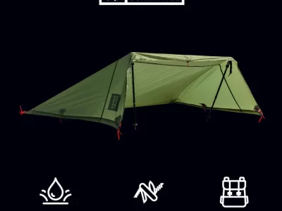 Grand Trunk All in One Shelter Hammock GreenMint