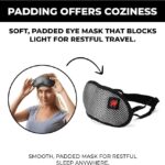 Grand Trunk Blackout Travel Eye and Sleep Mask