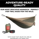 Grand Trunk Double Deluxe Hammock with Straps