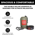 Grand Trunk Double Deluxe Hammock with Straps 34